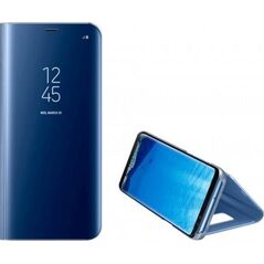 Etui Clear View Samsung A21 A215 niebieski/blue