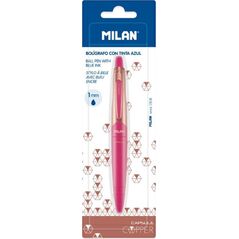Milan Długopis Capsule Copper Pink niebieski MILAN