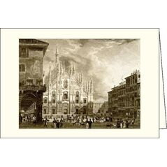Rossi Karnet z kopertą ITW 015 Milano Piazza del Duomo 2