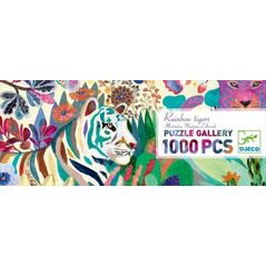 Djeco Djeco Rainbow tigers - puzzle artystyczne