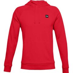 Under Armour Bluza męska Rival Fleece Hoodie czerwona r. S (1357092 600)
