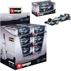 Bburago Bburago 15638126 1:43 F1 Mercedes AMG Petronas W07, 2016 posortowane
