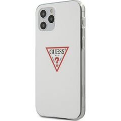 Guess Etui Guess Triangle Collection HardCase do iPhone 12 / 12 Pro białe