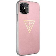 Guess Etui Guess Metallic Collection HardCase do iPhone 12 Mini różowe