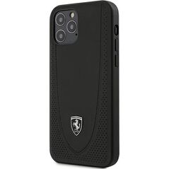 Ferrari Ferrari FEOGOHCP12MBK iPhone 12/12 Pro 6,1" czarny/black hardcase Off Track Perforated