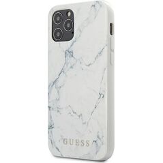 Guess Guess GUHCP12SPCUMAWH iPhone 12 mini 5,4" biały/white hardcase Marble