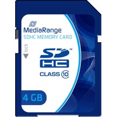 Karta MediaRange MR961 SDHC 4 GB Class 10  (MR961)