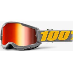 100% Gogle STRATA 2 IZIPIZI (Szyba Czerwona Lustrzana Anti-Fog, LT 38%+/-5%)