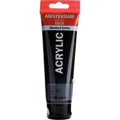 Artequipment Farba akrylowa TALENS AMSTERDAM 120ml 702 - LAMP BLACK uniw