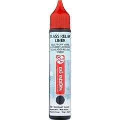 Artequipment TALENS GLASS LINER 28ml. ELEGANT BLACK - KONTURÓWKA uniw