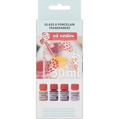 Artequipment TALENS G P. TRANSPARENT SET 4x30 ml. PINK FROST uniw