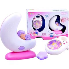 Jokomisiada 2w1 Pozytywka + lampka nocna z Bluetooth ZA2645