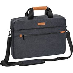 Torba Pedea Torba na laptopa PEDEA Torba na notebook Elegance Pro Torba na ramię 17,3 cala (43,9 cm) z paskiem na ramię i przegrodą na tablet do 27,96 cm (11 cali), szara