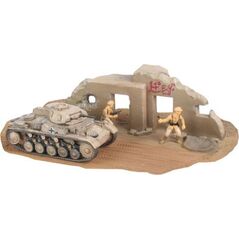 Revell Revell Model Kit Panzer 1:76 - PzKpfw II Ausf.F w skali 1:76, poziom 4, wierna replika z wieloma detalami, 03229