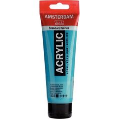 Artequipment Farba akrylowa TALENS AMSTERDAM 120ml 522 - TURQUOISE BLUE uniw
