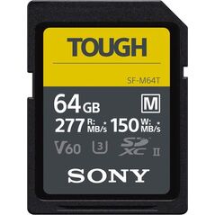 Karta Sony SF-M Tough SDXC 64 GB Class 10 UHS-II U3 V60 (SFM64T/T1)
