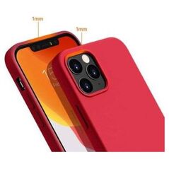 ETUI SILICONE CASE IPHONE 12 PRO MAX CZERWONY  standard