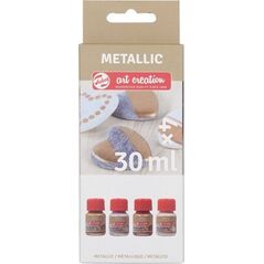 Artequipment TALENS METALLIC SET 4x30 ml. BASIC uniw