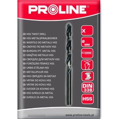 Wiertło Pro-Line WIERTŁO DO MET HSS DIN338 SZLIF.KR. 4.8MM SZT.1 PUD. PROLINE