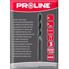 Wiertło Pro-Line WIERTŁO DO MET HSS DIN338 SZLIF.KR. 9.5MM SZT.1 PUD. PROLINE