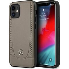 Mercedes Mercedes MEHCP12SARMBR iPhone 12 mini 5,4" brązowy/brown hardcase Urban Line