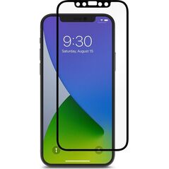 Moshi Moshi iVisor AG - Matowa folia ochronna na ekran iPhone 12 / iPhone 12 Pro (czarna ramka)