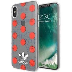 Adidas ETUI ADIDAS OR CELAR CASE IPHONE X / XS CZERWONO-BIAŁY standard