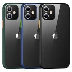 Usams USAMS US-BH626 ETUI PC+TPU IPHONE 12 MINI CIEMNO-ZIELONY standard