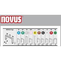 Novus Zszywki typ H 37/6 NOVUS super twarde [5000szt.]