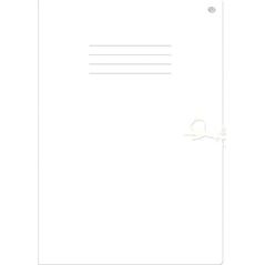 Interdruk Teczka wiązana A4+ biała z liniami (10 szt)