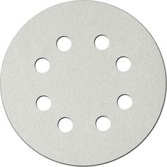 Dedra Tarczki ścierne białe 180mm, gradacja 80, rzep, kpl 5szt