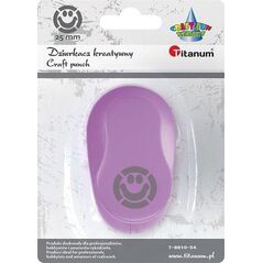 Titanum Dziurkacz z motywem Buźka 25mm