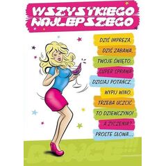 Stamp Karnet Comic B6 + koperta wzór nr 30