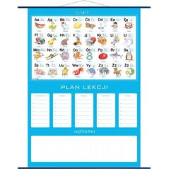 Artglob Plan lekcji - alfabet, plansza edukacyjna