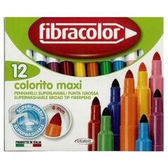 Fibracolor Mazaki Colorito maxi 12 kol. FIBRACOLOR