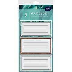 Interdruk Naklejki na zeszyt Trendy 9 naklejek