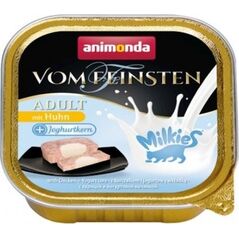 Animonda ANIMONDA KOT 100g V.FEINSTEN MILKY KURA z FARSZEM JOGURTOWYM tacka/32