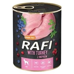 Rafi RAFI PIES pusz.800g INDYK, BORÓWKA, ŻURAWINA