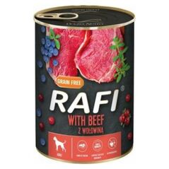Rafi RAFI PIES pusz.800g WOŁOWINA, BORÓWKA, ŻURAWINA /24