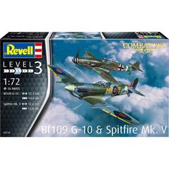 Revell Zestaw do sklejania BF109G-10 & Spitfire MK.V