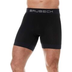 Brubeck BX11420 Bokserki męskie z wkładką rowerową czarny M