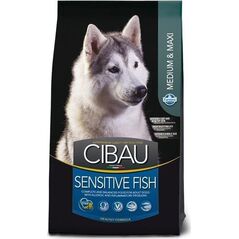 Farmina FARMINA CIBAU Sensitive Fish Medium/Maxi - sucha karma dla psa - 12kg + 2kg GRATIS