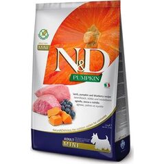 Farmina N&d gf pumpkin lamb&blueberry adult mini 7 kg