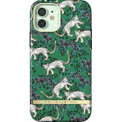 Richmond & Finch Richmond & Finch Green Leopard iPhone 12 & 12 Pro