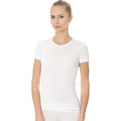 Brubeck SS00970A Koszulka damska z krótkim rękawem COMFORT COTTON biały XL
