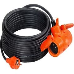 PRZEDŁUŻACZ ELEKTRYCZNY RR PS-200G IP44/3*1.5/20M 2GS CE