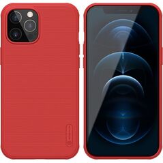 Nillkin Etui Nillkin Frosted do Apple iPhone 12 Pro Max (Czerwone) uniwersalny