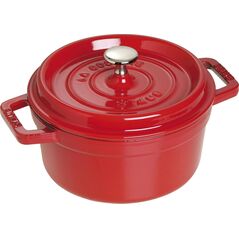 STAUB Garnek STAUB żeliwny okrągły 2.6 ltr czerwony uniwersalny