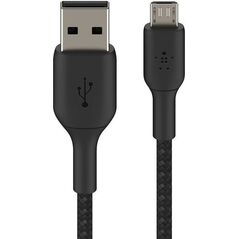 Kabel USB Belkin USB-A - microUSB 1 m Czarny (CAB007bt1MBK)
