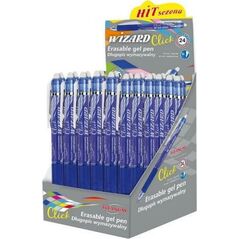 Titanum Długopis wymazywalny Wizard 0.7 niebieski 24szt. (400932)
